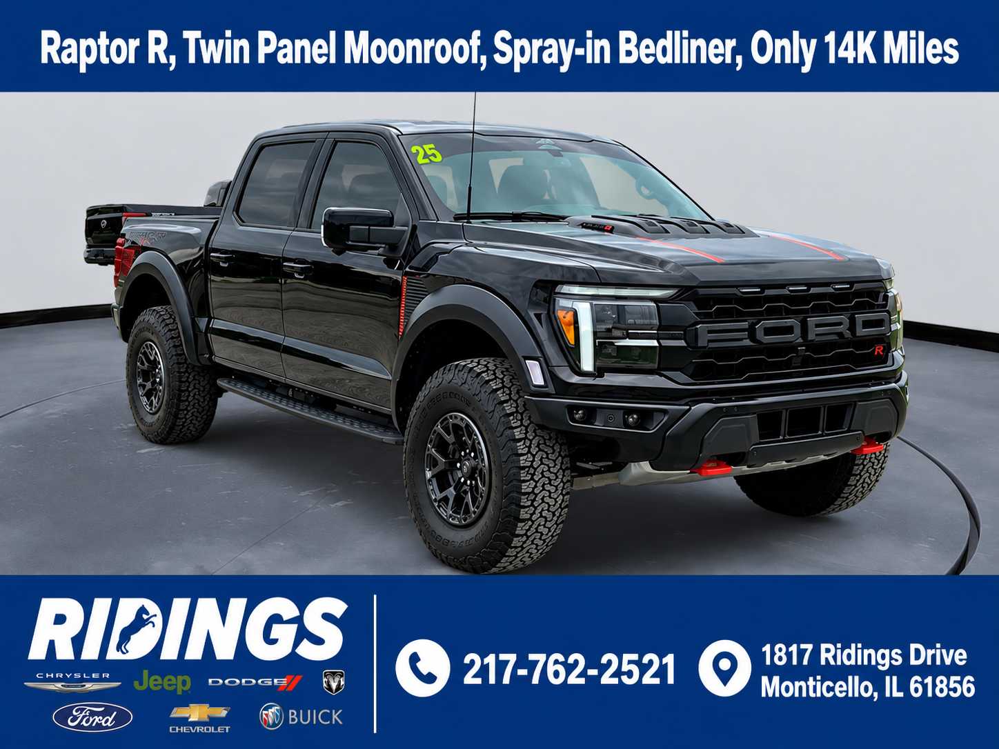 2025 Ford F-150 Raptor SuperCrew 4WD