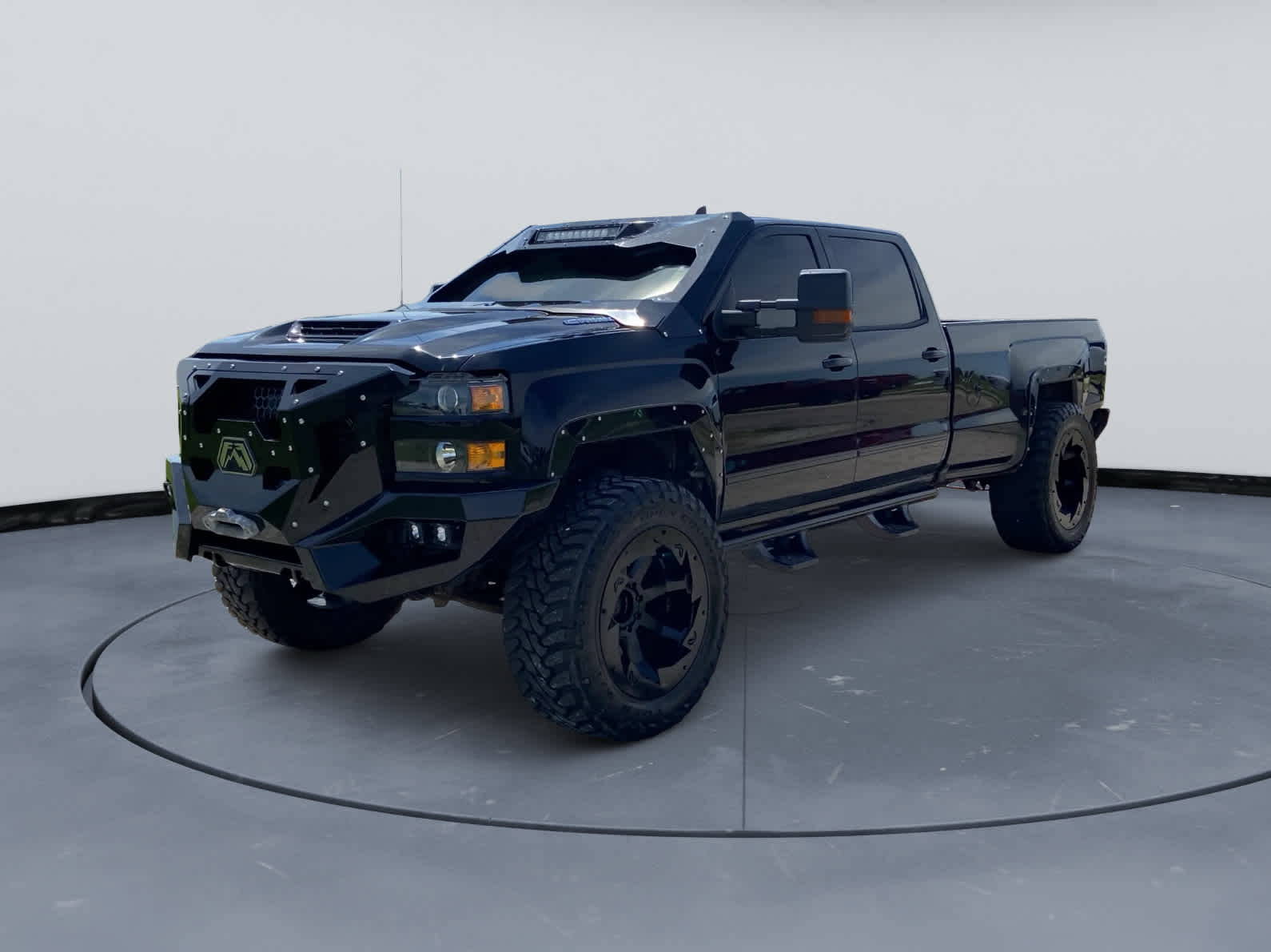 Black 2017 Chevrolet Silverado 3500HD Pickup Truck Four-Wheel Drive 6-Speed Automatic