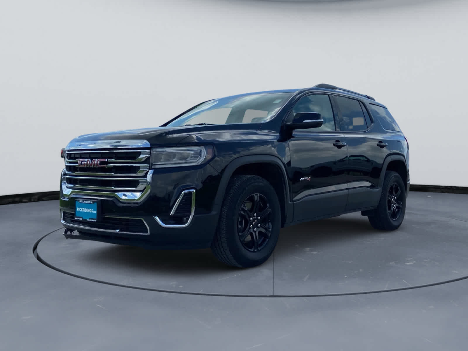 Black (Ebony Twilight Metallic) 2023 GMC Acadia SUV / Crossover Four-Wheel Drive 9-Speed Automatic