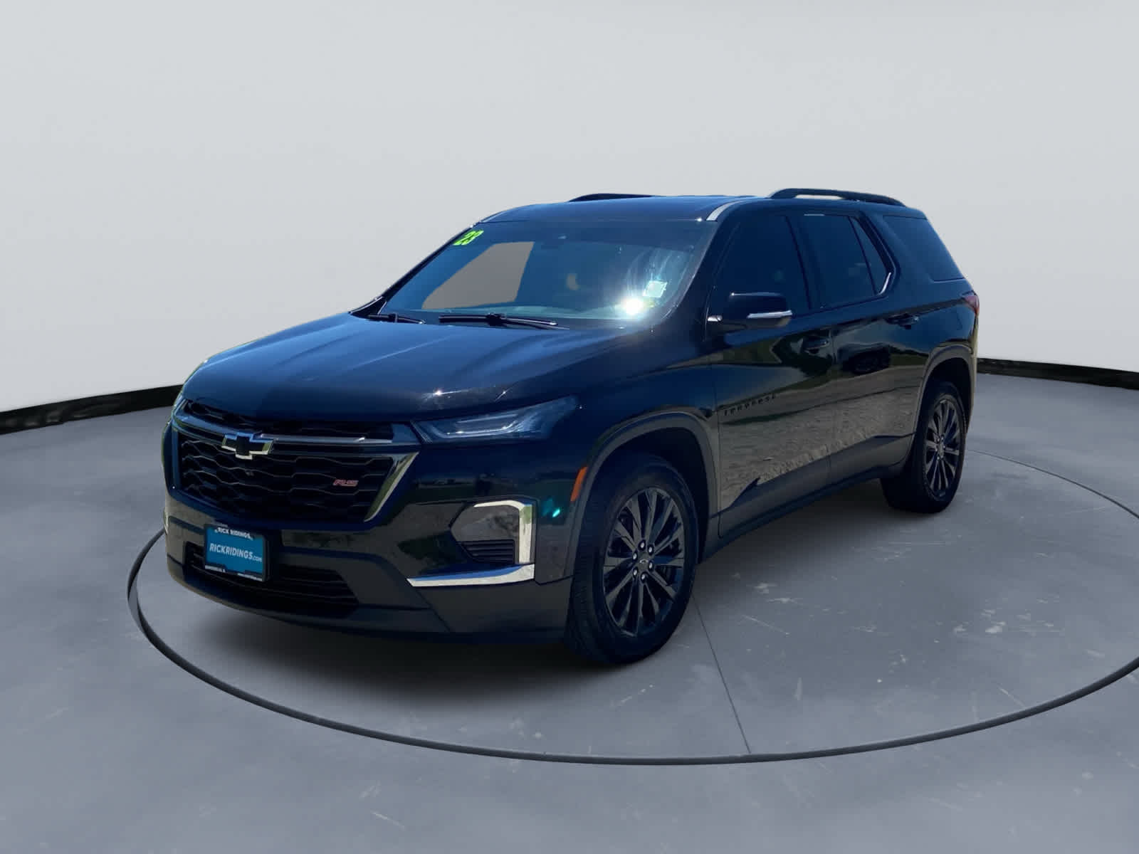 Mosaic Black Metallic 2023 Chevrolet Traverse SUV / Crossover Four-Wheel Drive 9-Speed Automatic