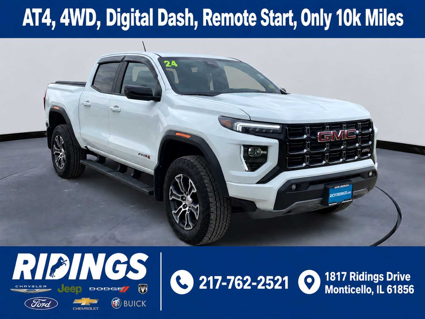 2024 GMC Canyon AT4 Crew Cab 4WD