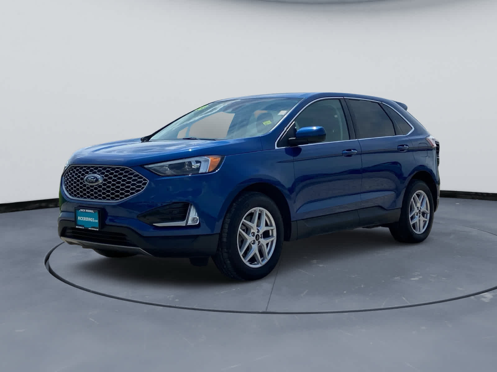 Atlas Blue Metallic 2023 Ford Edge SUV / Crossover All-Wheel Drive 8-Speed Automatic