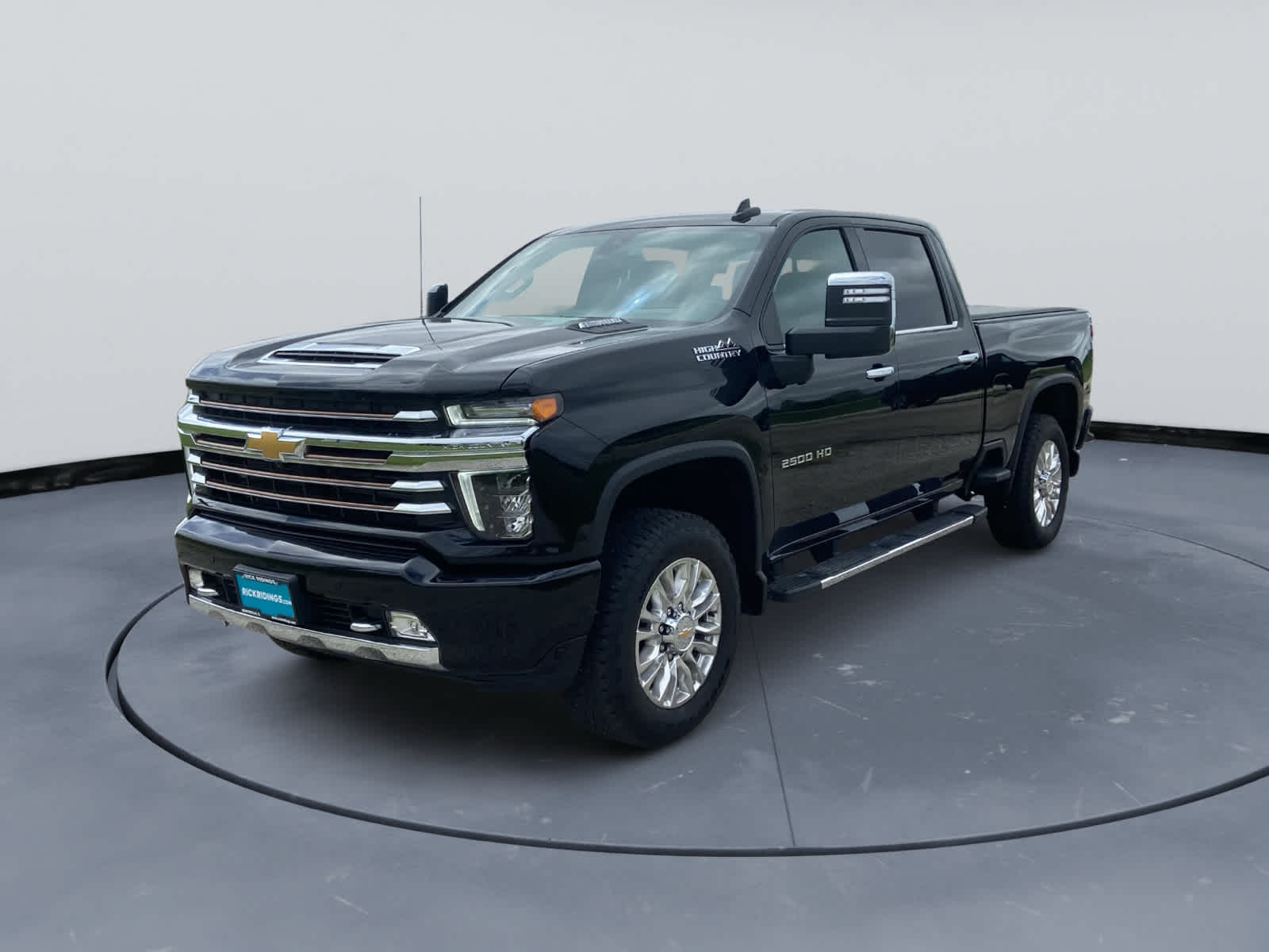 Black 2022 Chevrolet Silverado 2500HD Pickup Truck Four-Wheel Drive Automatic