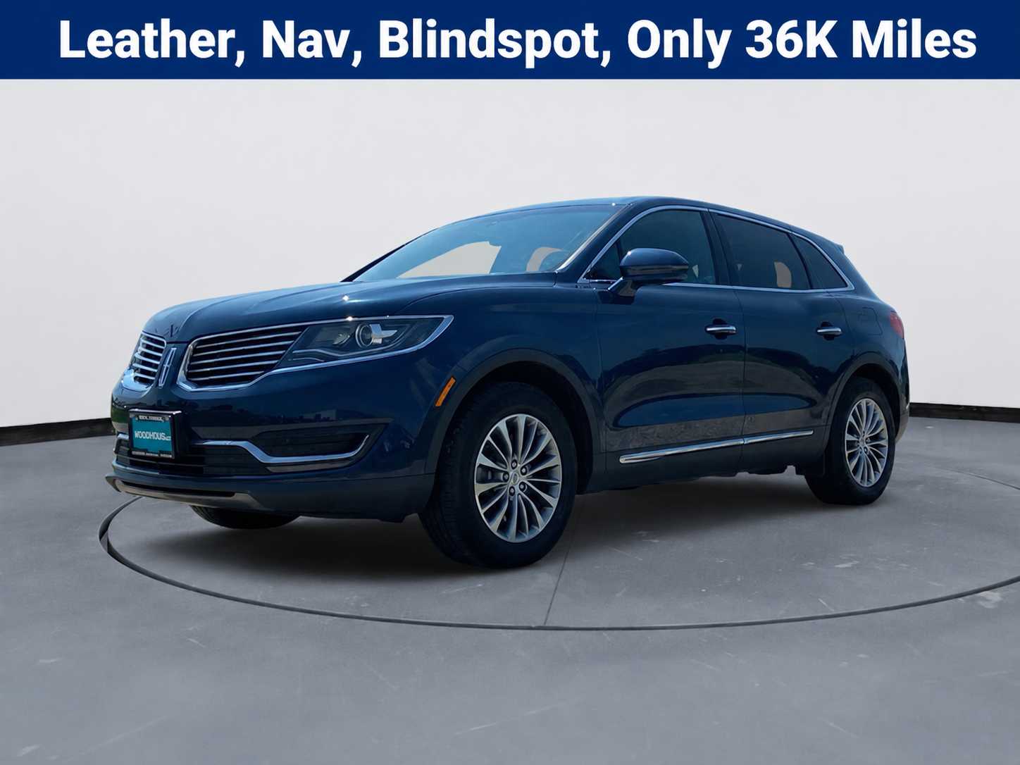 Midnight Sapphire Blue Metallic 2017 Lincoln MKX SUV / Crossover Front-Wheel Drive 6-Speed Automatic