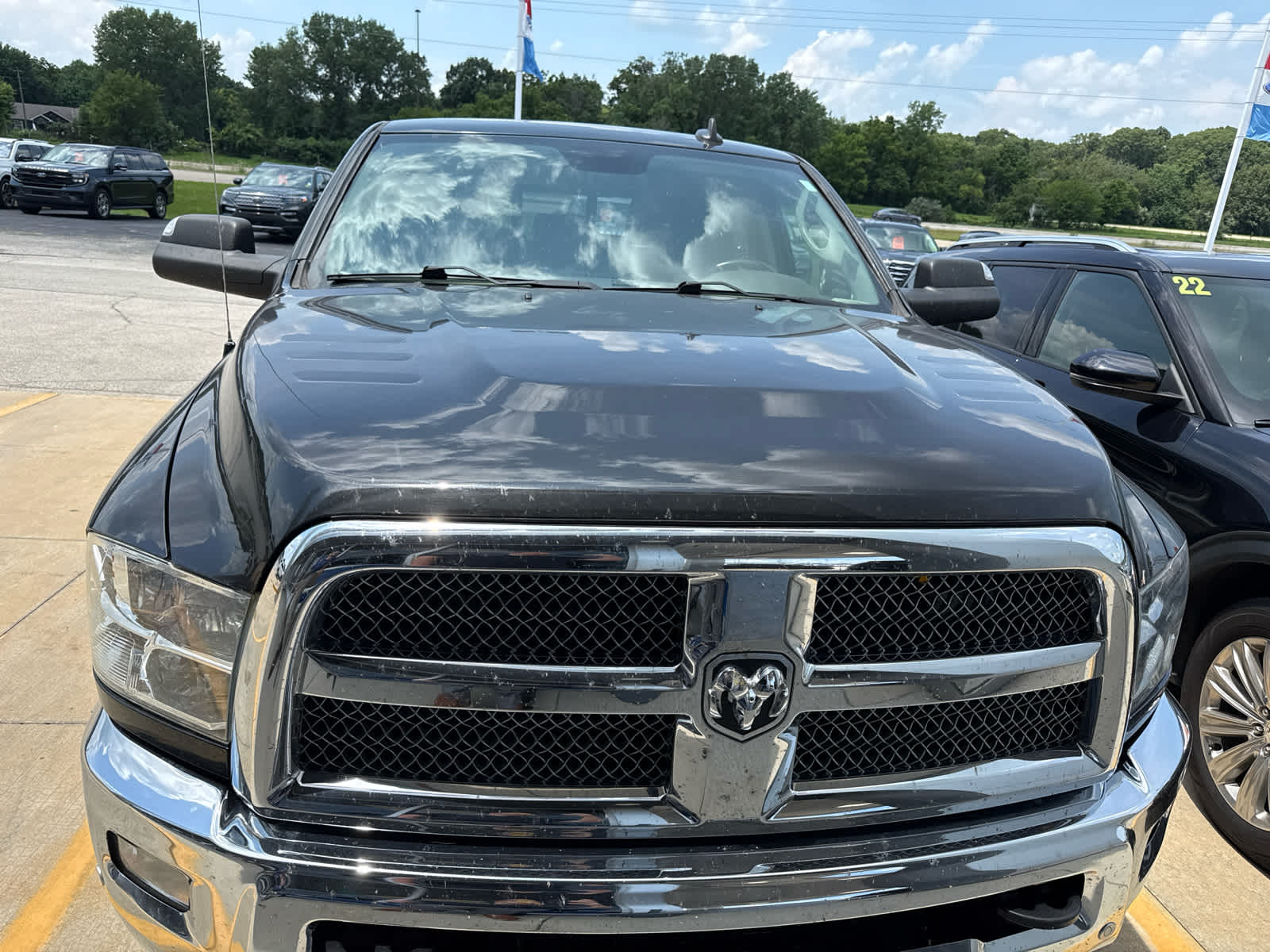 Brilliant Black Crystal Pearlcoat 2018 RAM 2500 Pickup Truck Four-Wheel Drive 6-Speed Automatic