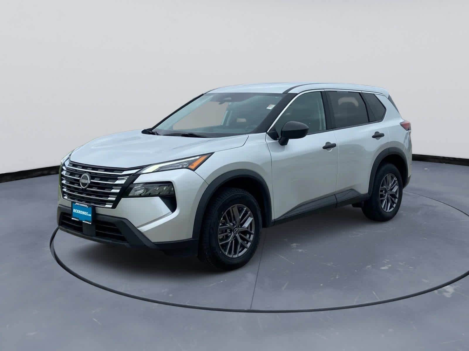 Brilliant Silver Metallic 2024 Nissan Rogue SUV / Crossover All-Wheel Drive Continuously Variable Transmission