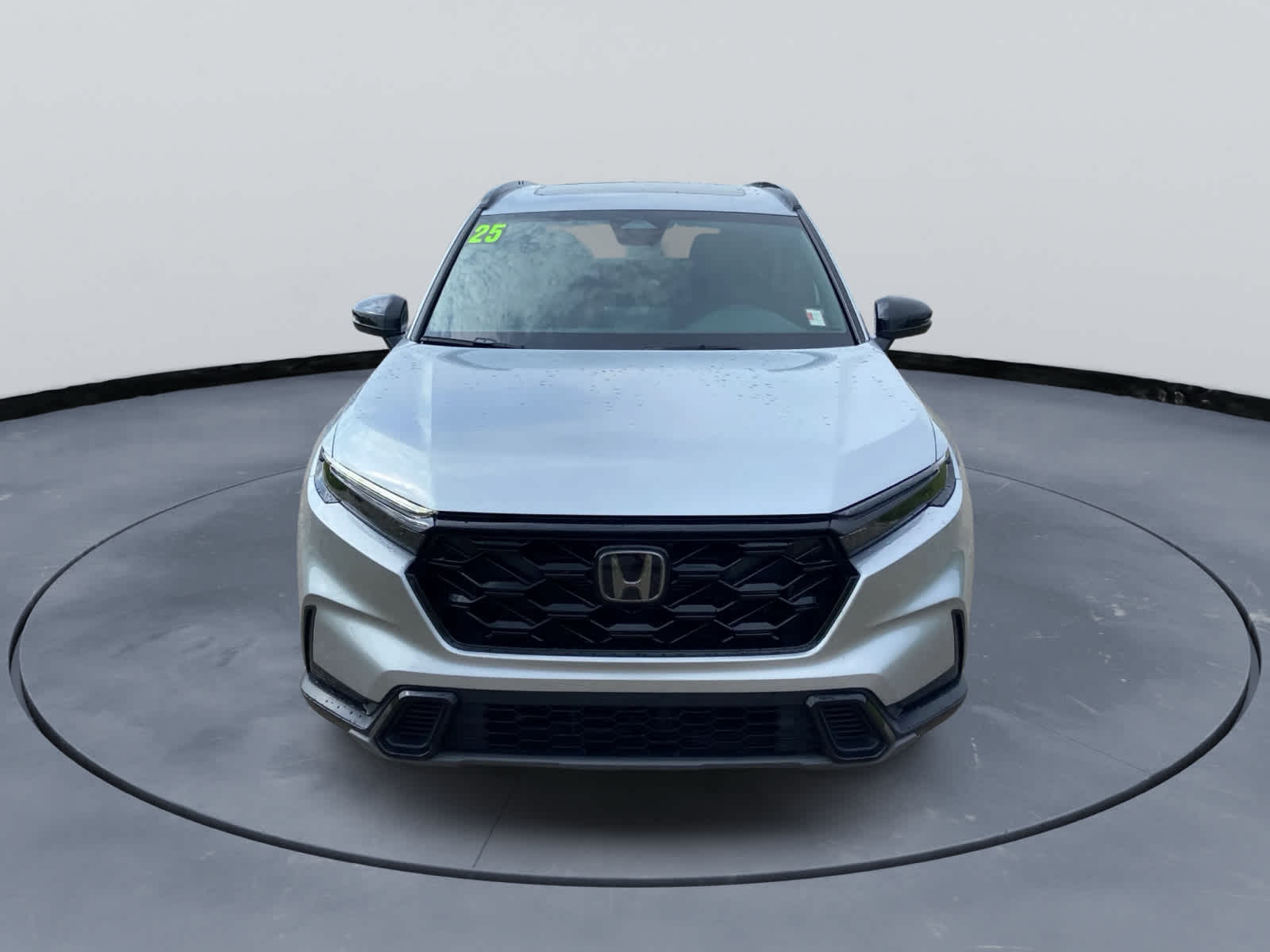 Solar Silver Metallic 2025 Honda CR-V Hybrid SUV / Crossover All-Wheel Drive Continuously Variable Transmission