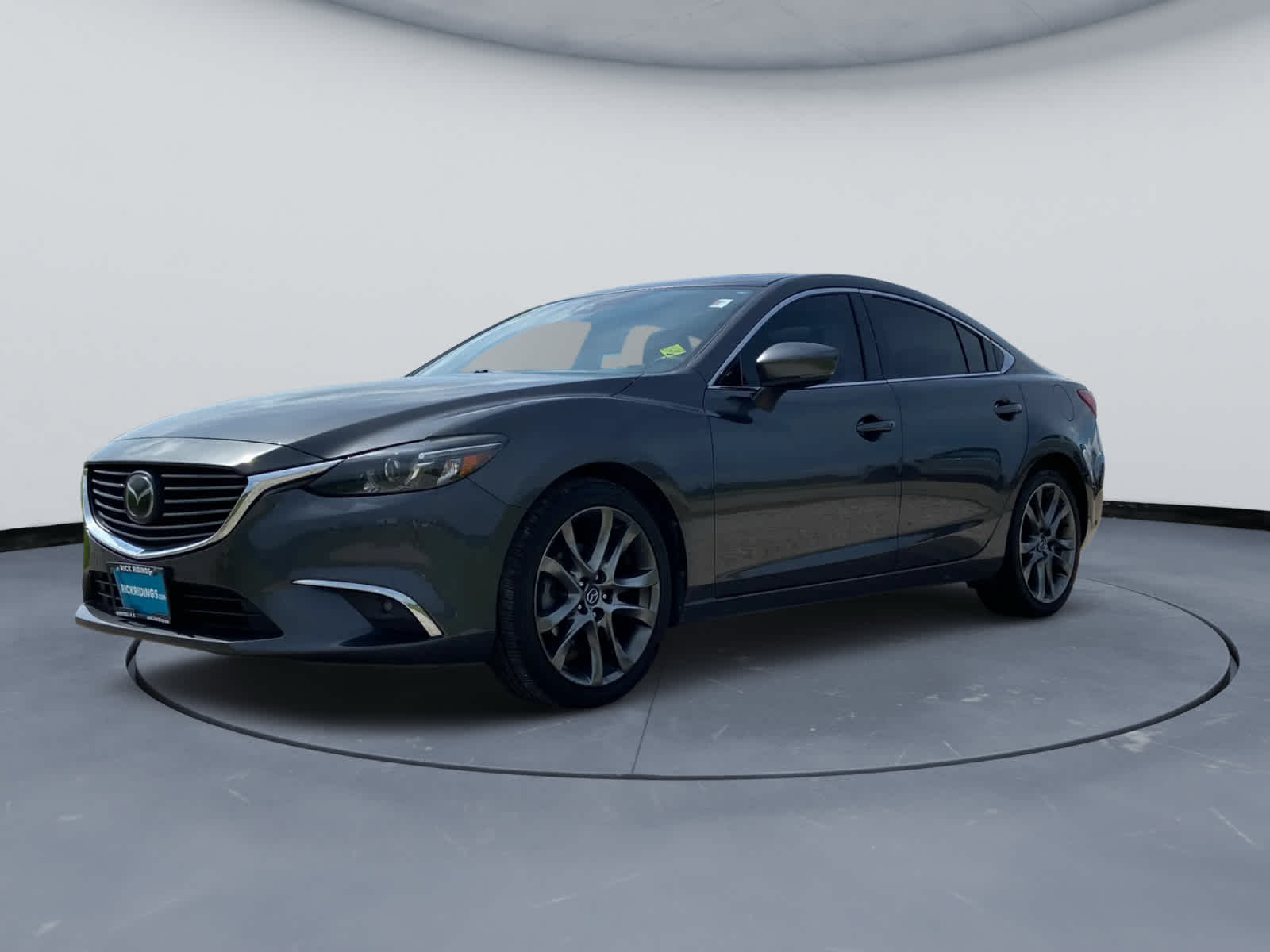 Machine Gray Metallic 2017 Mazda MAZDA6 Sedan Front-Wheel Drive 6-Speed Automatic