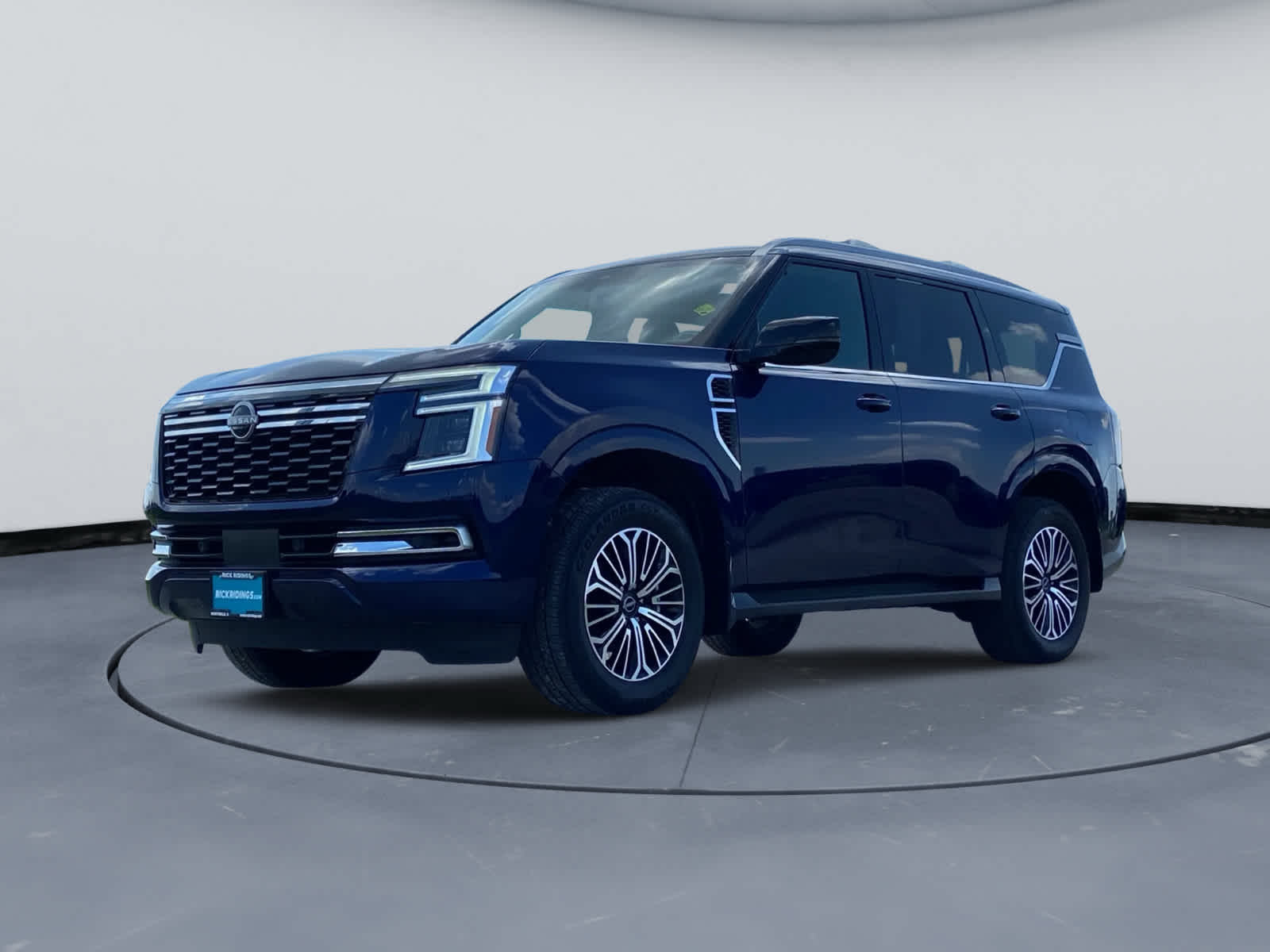Deep Ocean Blue Pearl 2025 Nissan Armada SUV / Crossover Four-Wheel Drive 9-Speed Automatic
