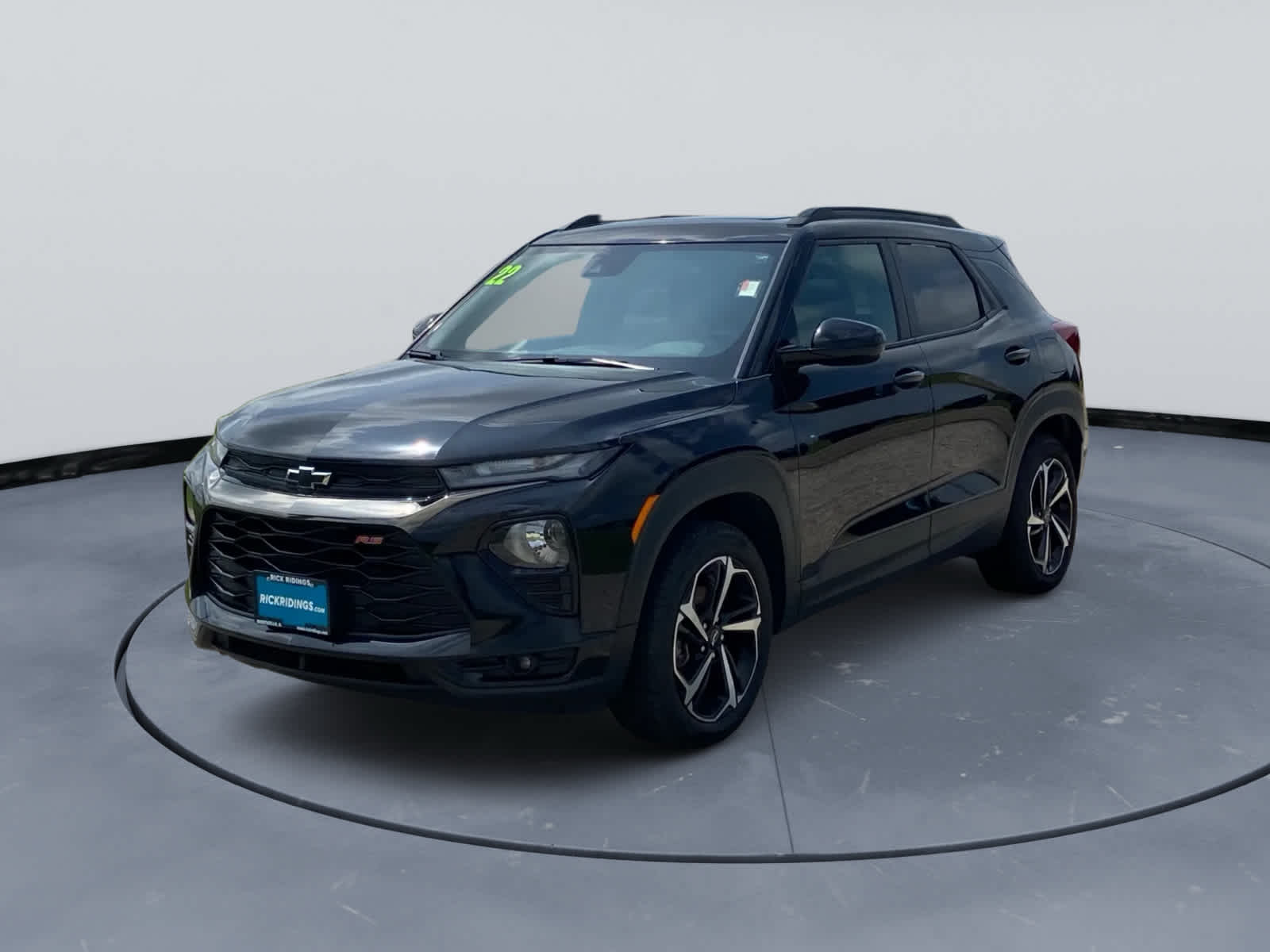 Mosaic Black Metallic 2022 Chevrolet Trailblazer SUV / Crossover Four-Wheel Drive 9-Speed Automatic