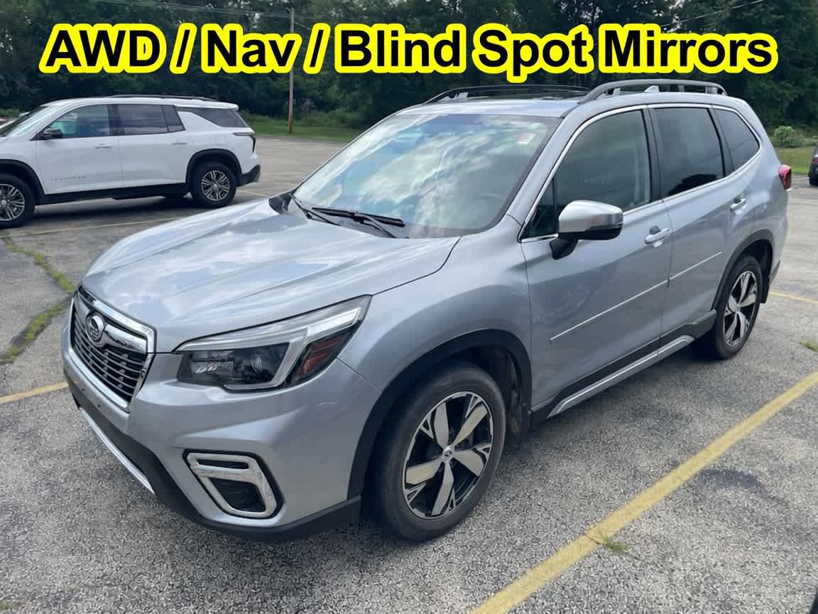 Ice Silver Metallic 2021 Subaru Forester SUV / Crossover All-Wheel Drive Continuously Variable Transmission