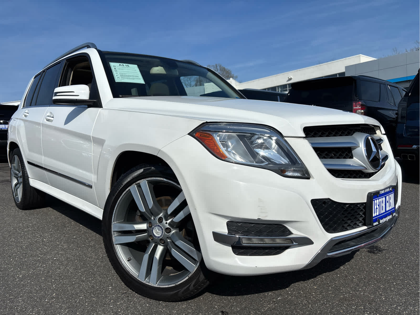 Polar White 2015 Mercedes-Benz GLK 350 4MATIC SUV / Crossover All-Wheel Drive 7-Speed Automatic