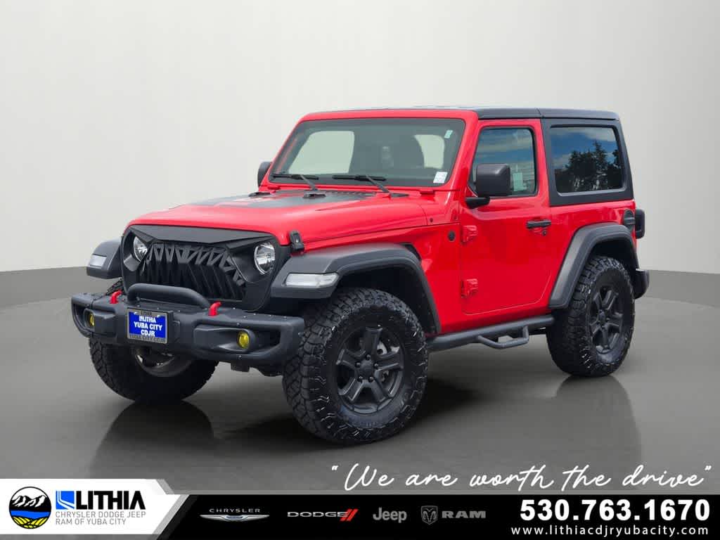 Firecracker Red Clearcoat 2018 Jeep Wrangler Sport S 4WD SUV / Crossover Four-Wheel Drive 8-Speed Automatic