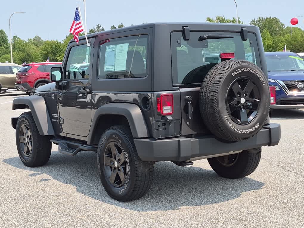 2017 Jeep Wrangler Sport - Granite Crystal Metallic Clearcoat exterior view 4