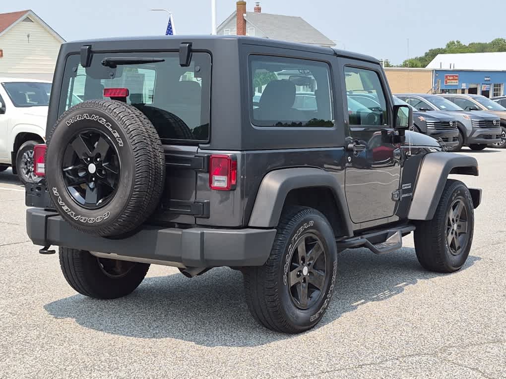 2017 Jeep Wrangler Sport - Granite Crystal Metallic Clearcoat exterior view 3