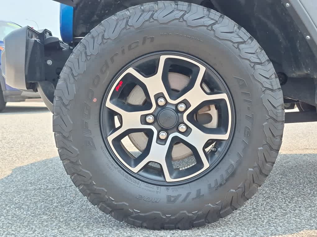 2022 Jeep Wrangler Unlimited Rubicon - Hydro Blue Pearlcoat exterior view 6