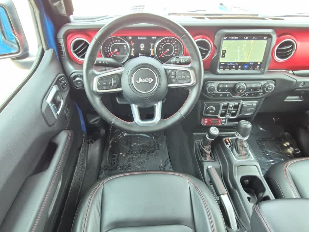 2022 Jeep Wrangler Unlimited Rubicon - Hydro Blue Pearlcoat exterior view 8