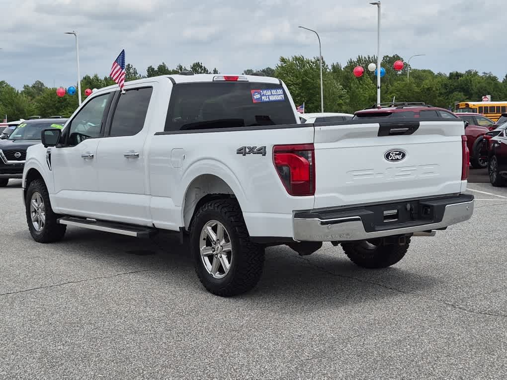 2024 Ford F-150 XLT - Oxford White exterior view 4