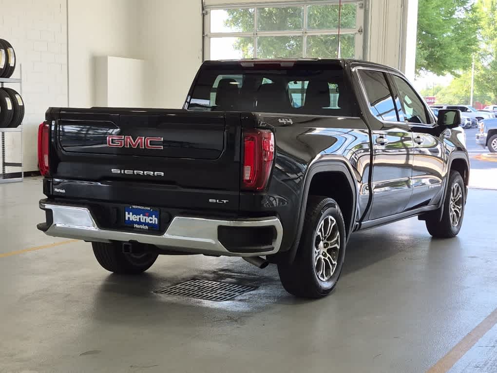 2025 GMC Sierra 1500 SLT - Onyx Black exterior view 4
