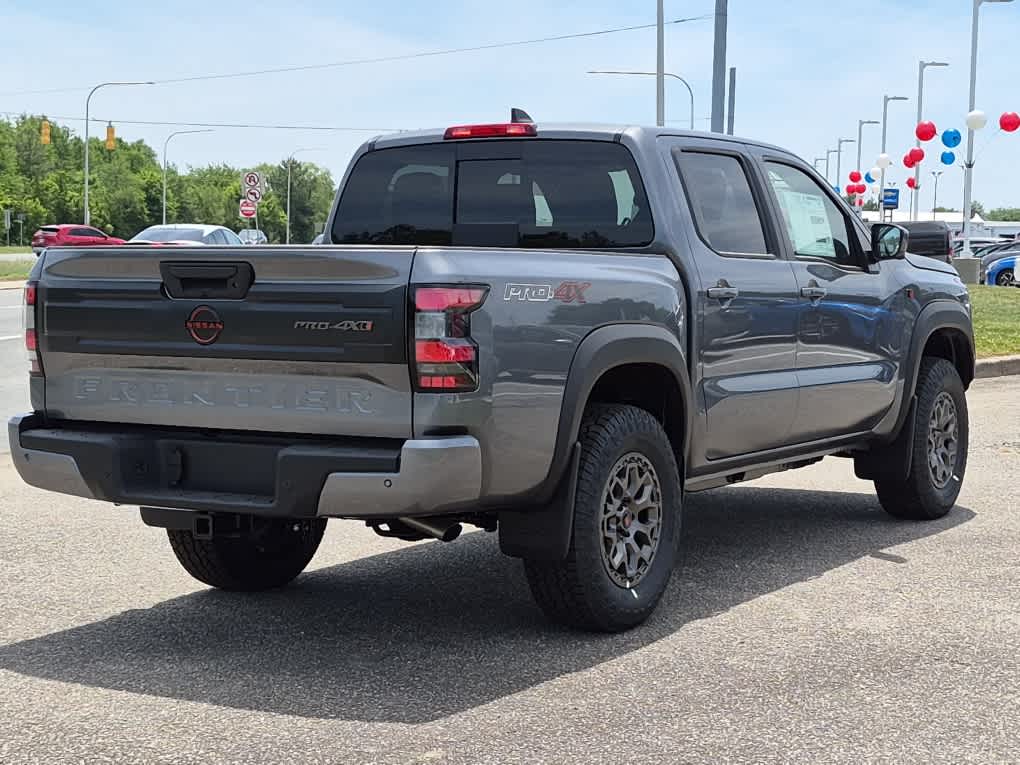 2026 Nissan Frontier PRO-4X w/R Package - Gun Metallic exterior view 3
