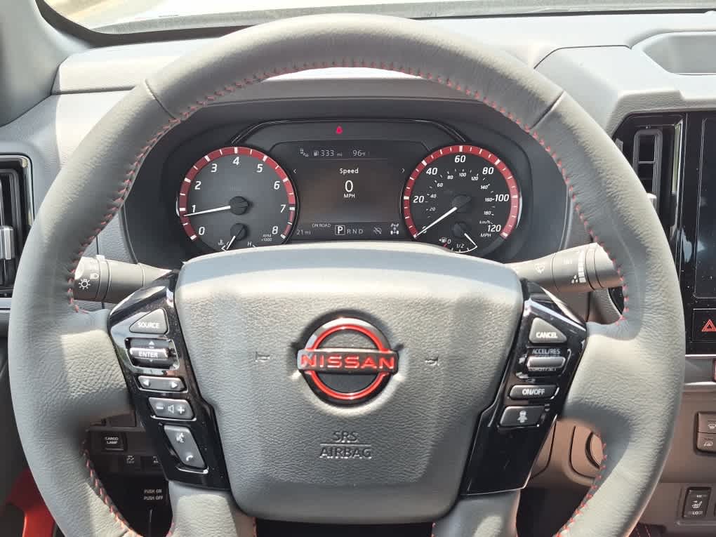 2026 Nissan Frontier PRO-4X w/R Package - Gun Metallic exterior view 15