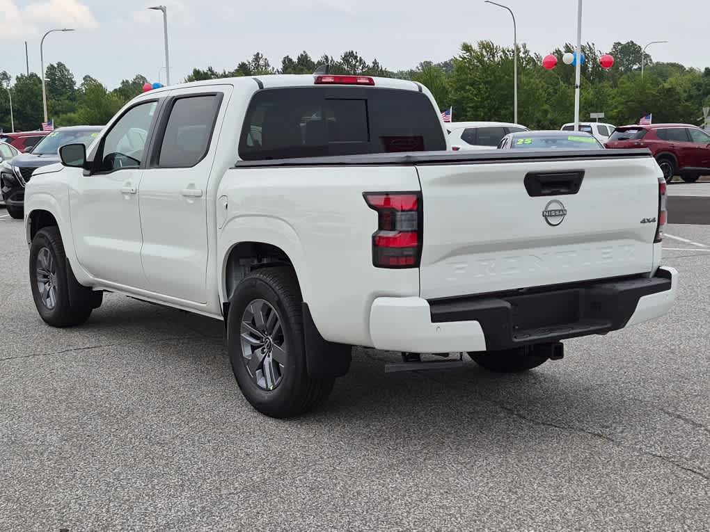 2026 Nissan Frontier SV - Glacier White exterior view 4