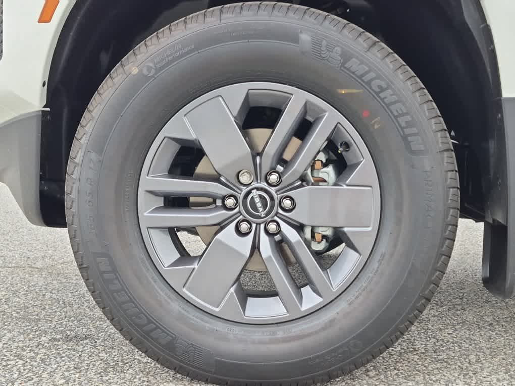 2026 Nissan Frontier SV - Glacier White exterior view 6