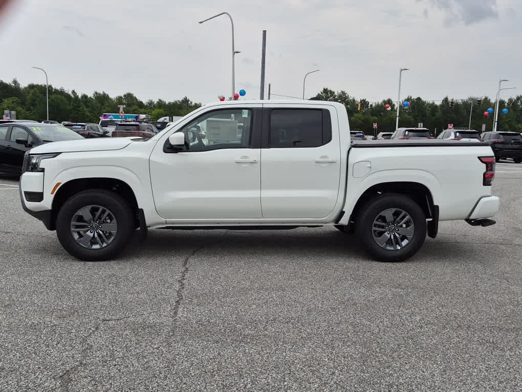 2026 Nissan Frontier SV - Glacier White exterior view 5