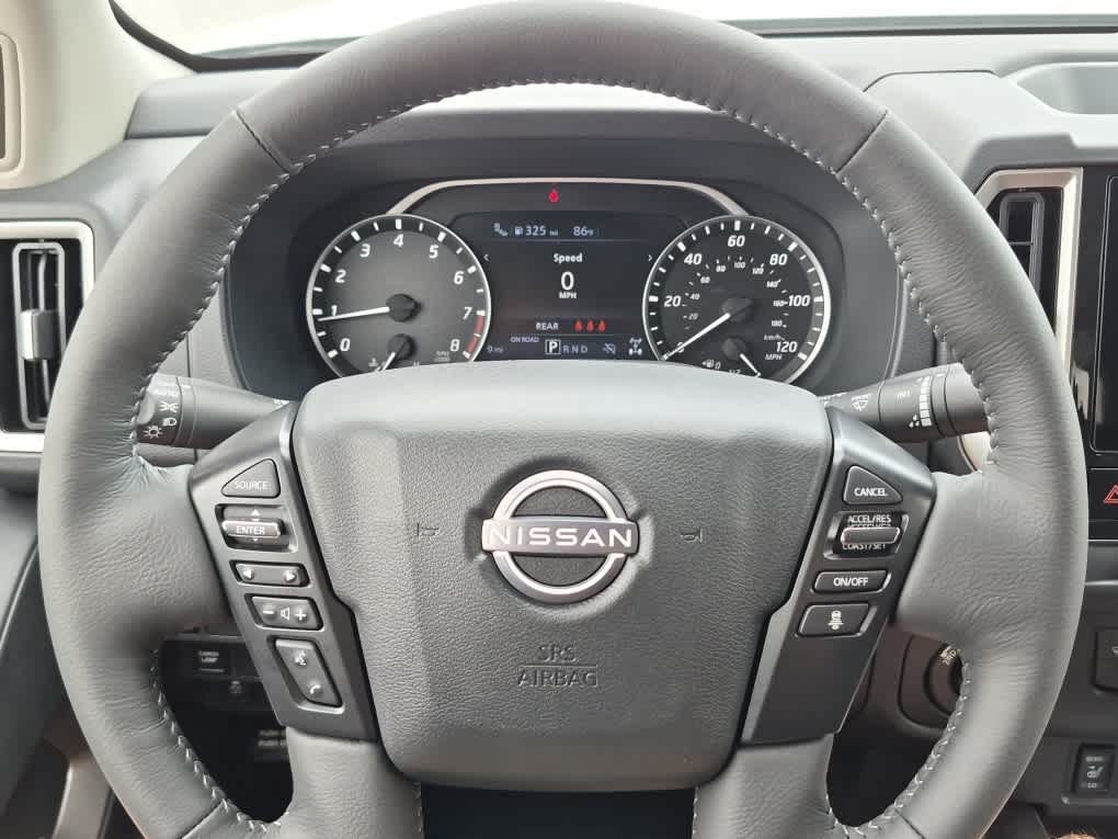 2026 Nissan Frontier SV - Glacier White exterior view 15