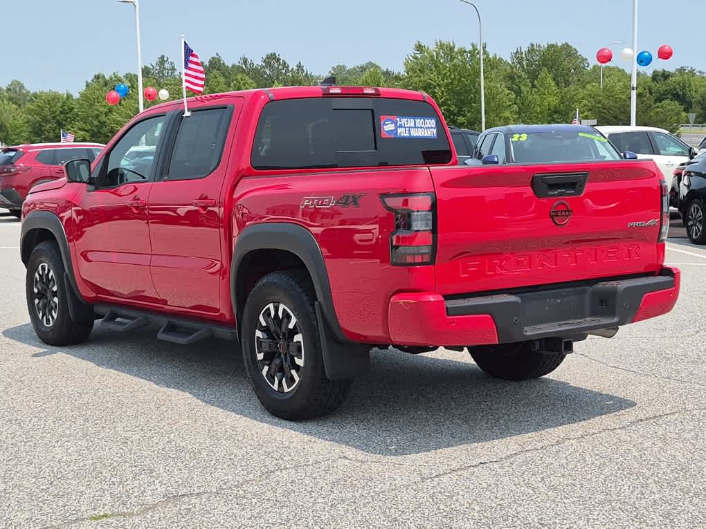 2023 Nissan Frontier PRO-4X - Red Alert exterior view 4