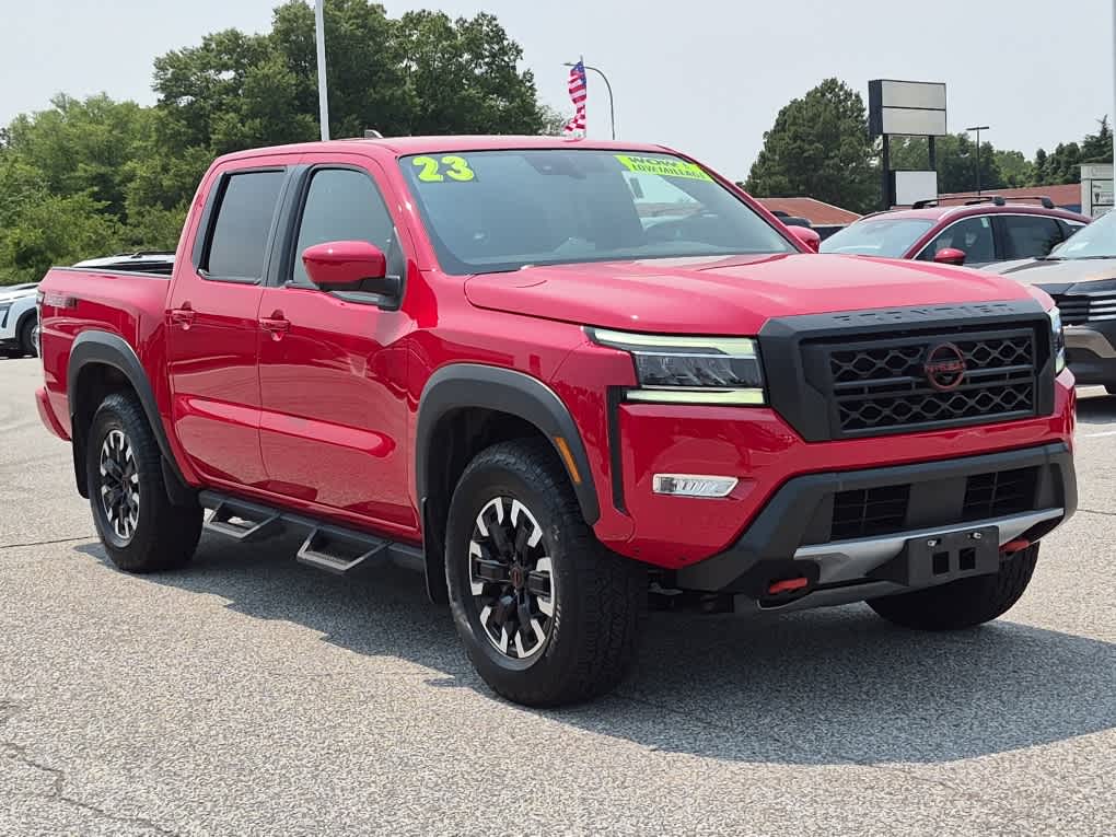 2023 Nissan Frontier PRO-4X - Red Alert exterior view 2