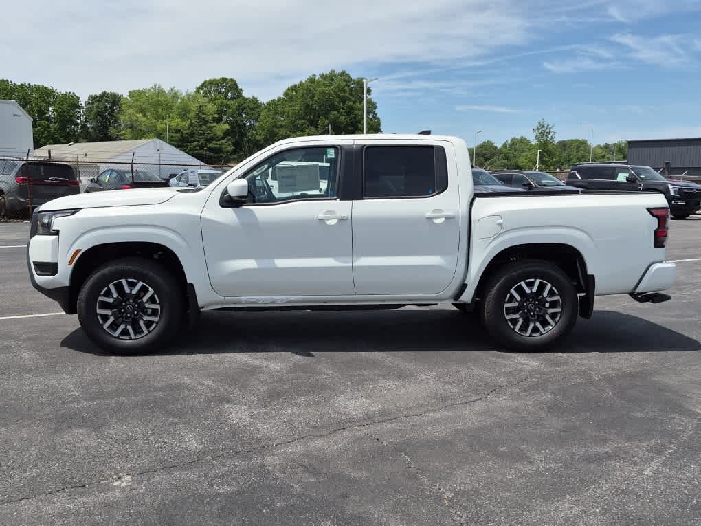 2026 Nissan Frontier SV - Glacier White exterior view 5