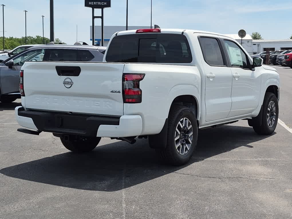2026 Nissan Frontier SV - Glacier White exterior view 3