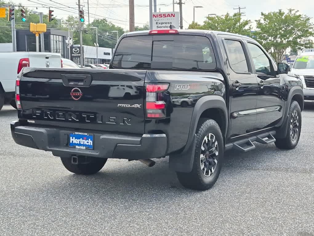 2023 Nissan Frontier PRO-4X - Super Black exterior view 3