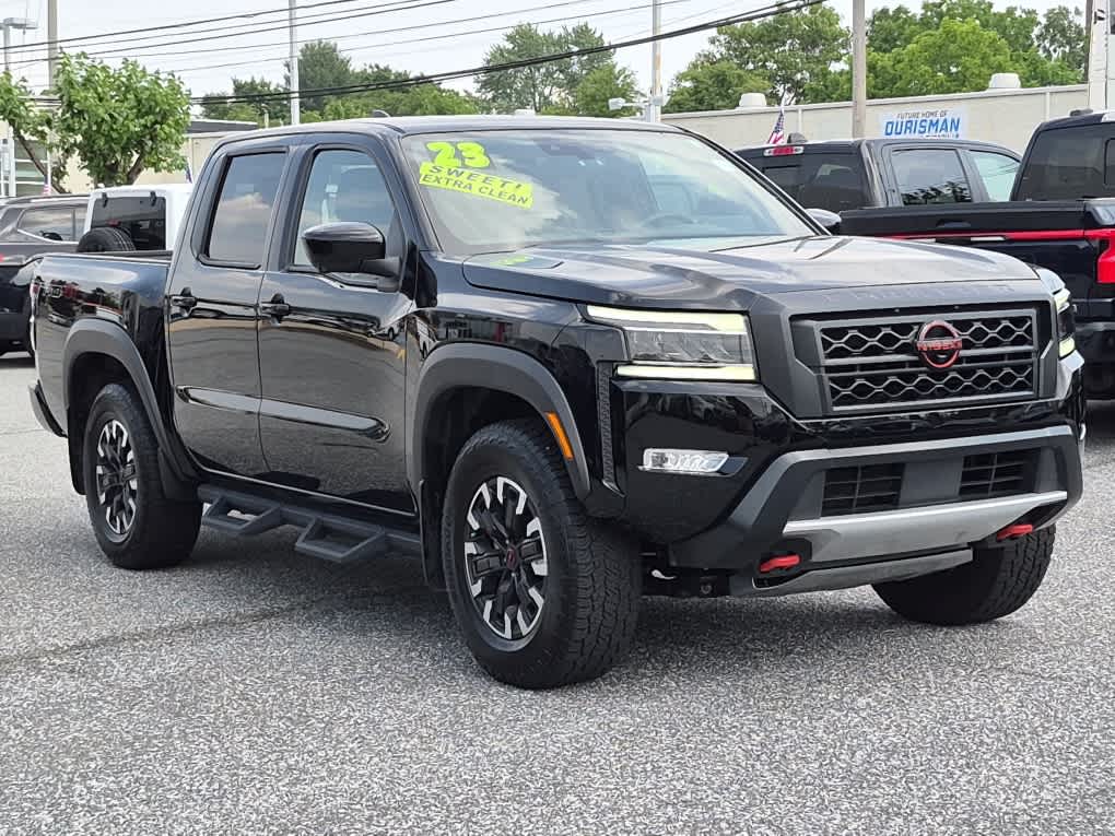 2023 Nissan Frontier PRO-4X - Super Black exterior view 2