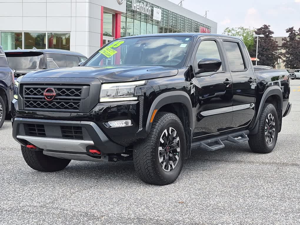2023 Nissan Frontier PRO-4X - Super Black exterior view 1