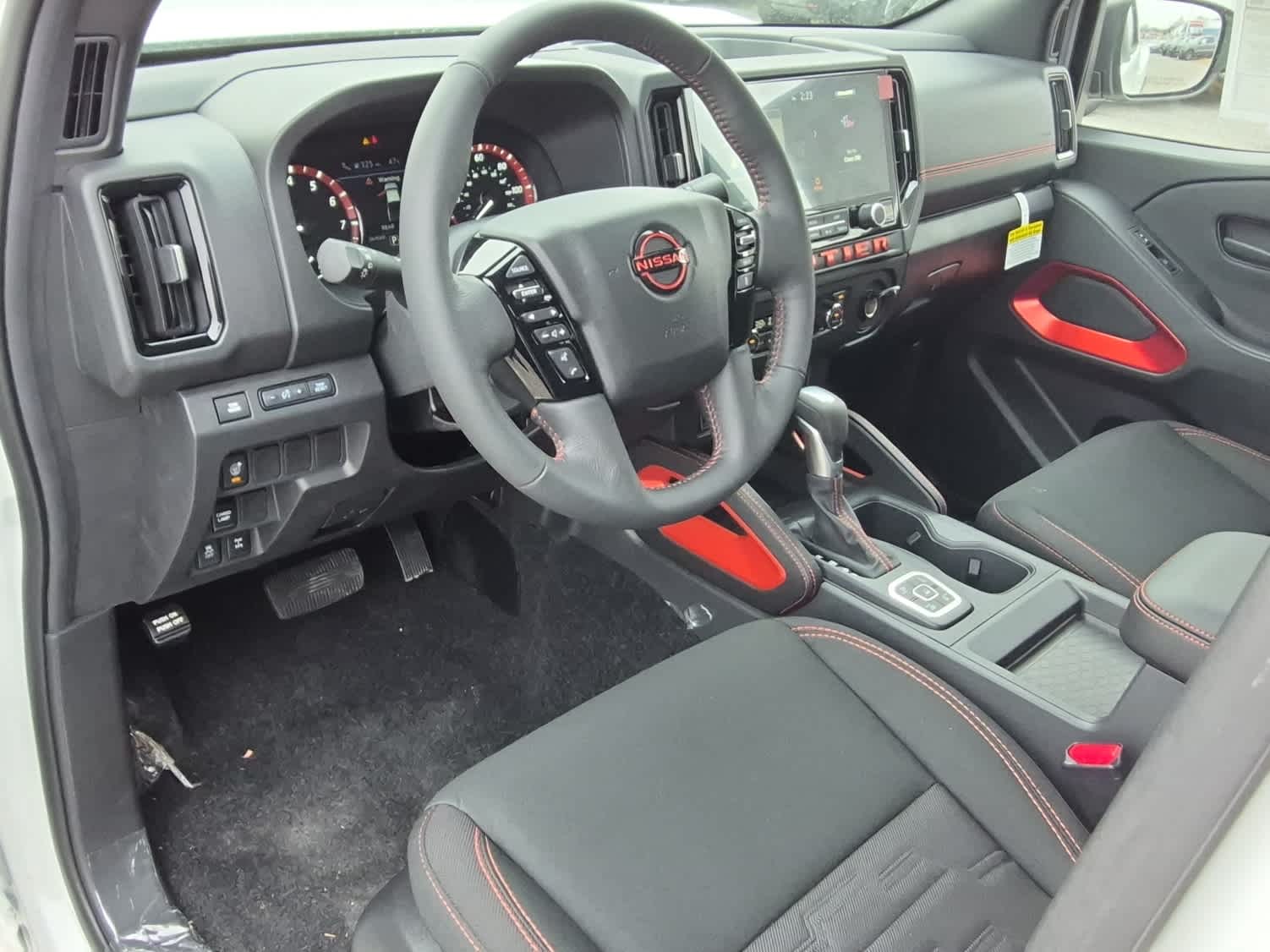 2026 Nissan Frontier PRO-4X - Glacier White exterior view 11