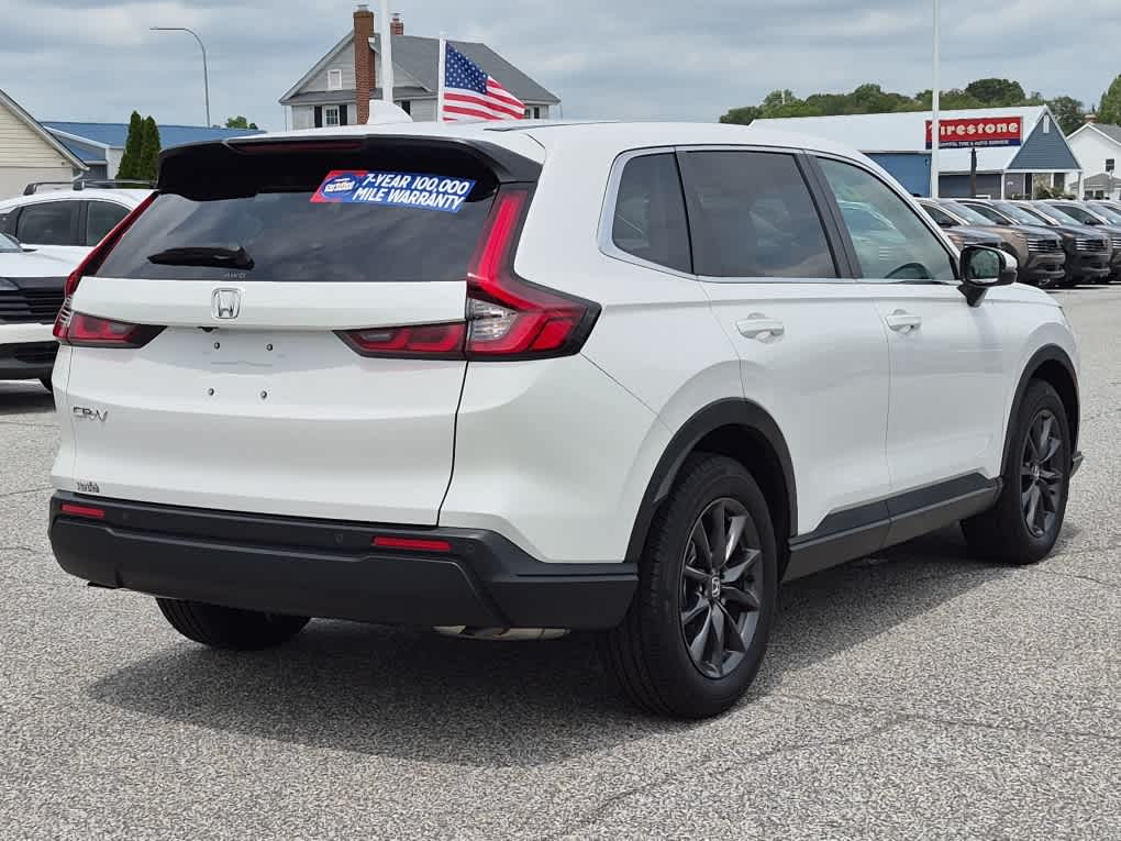 2026 Honda CR-V EX-L - Platinum White Pearl exterior view 3