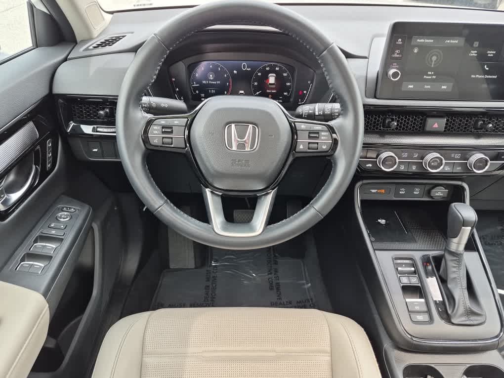 2026 Honda CR-V EX-L - Platinum White Pearl exterior view 8