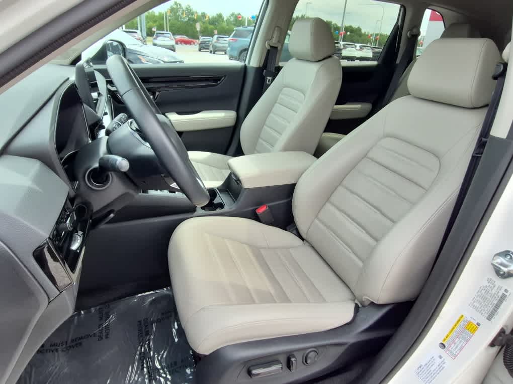 2026 Honda CR-V EX-L - Platinum White Pearl exterior view 10