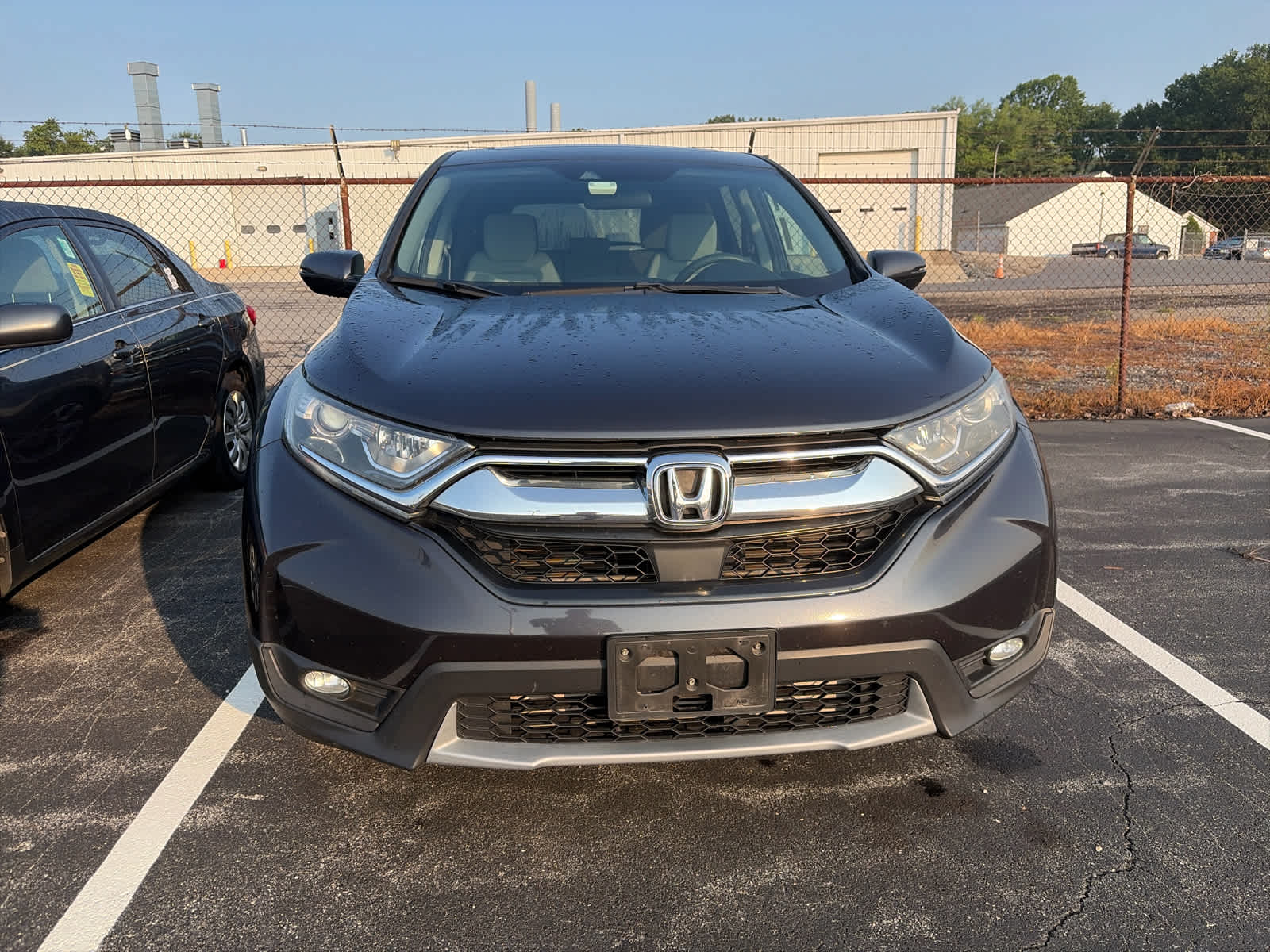 2018 Honda CR-V EX - Gunmetal Metallic exterior view 2