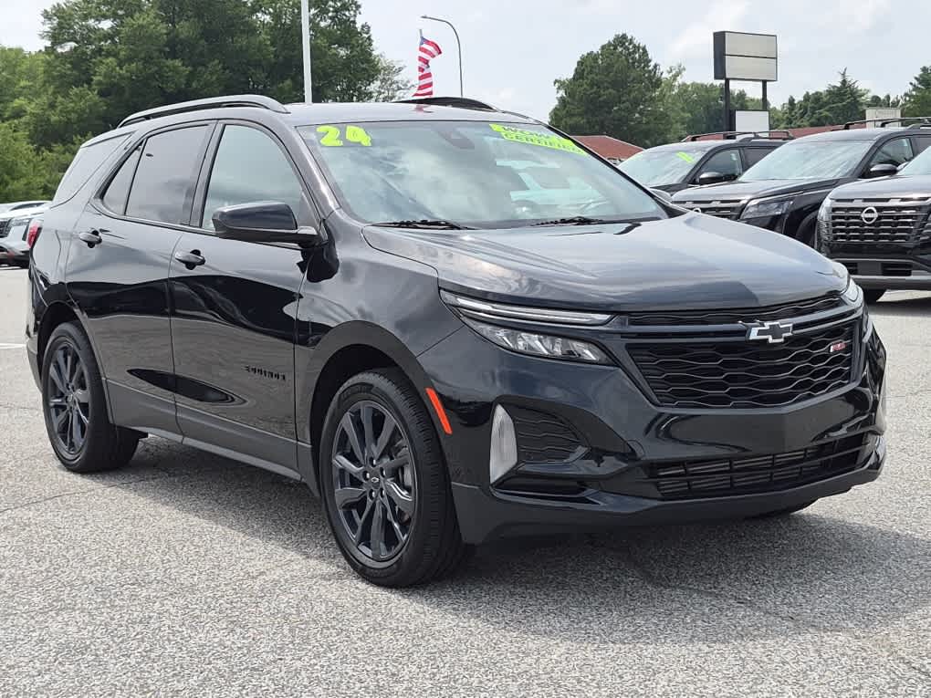 2024 Chevrolet Equinox RS - Mosaic Black Metallic exterior view 2