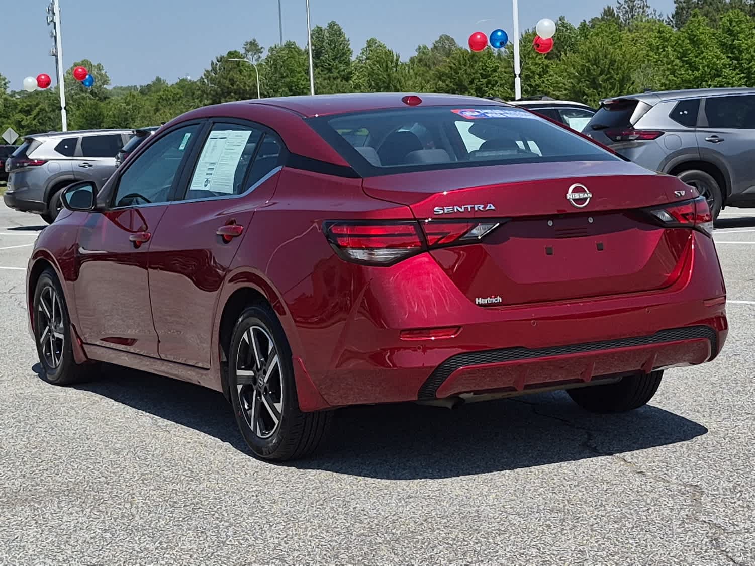 2024 Nissan Sentra SV - Scarlet Ember Tintcoat exterior view 4