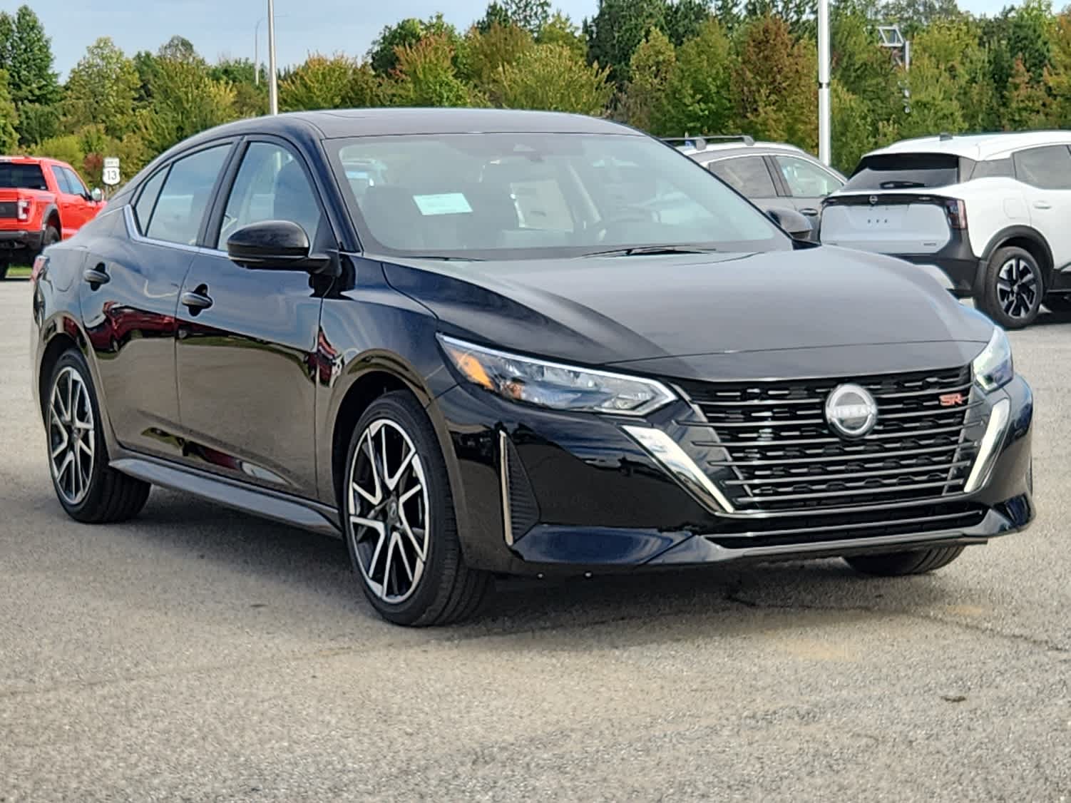 2025 Nissan Sentra SR - Super Black exterior view 2
