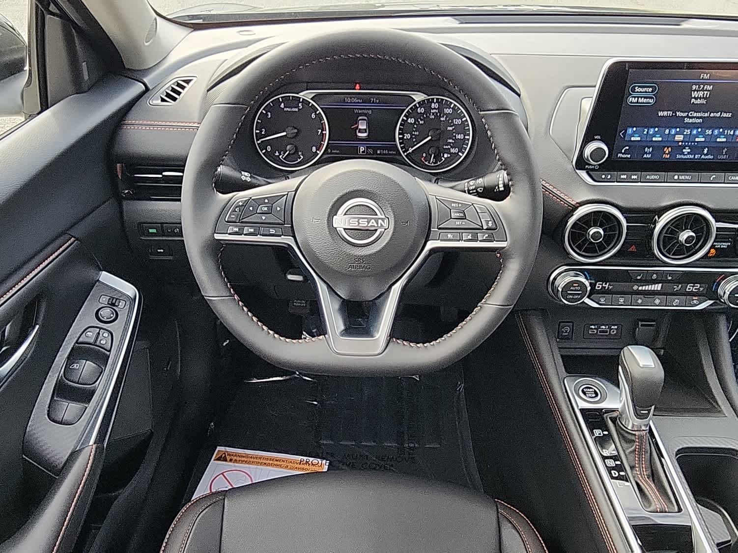 2025 Nissan Sentra SR - Super Black exterior view 8