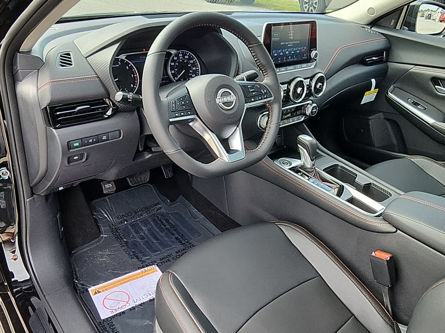 2025 Nissan Sentra SR - Super Black exterior view 11