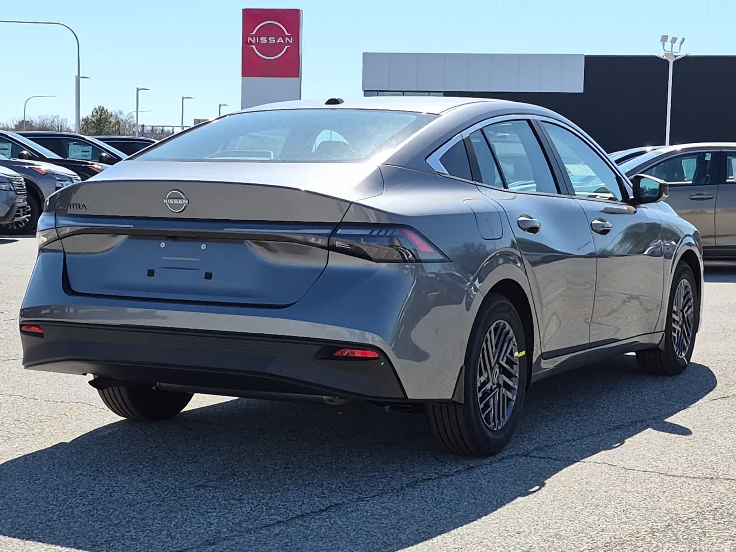 2026 Nissan Sentra SV - Gun Metallic exterior view 3