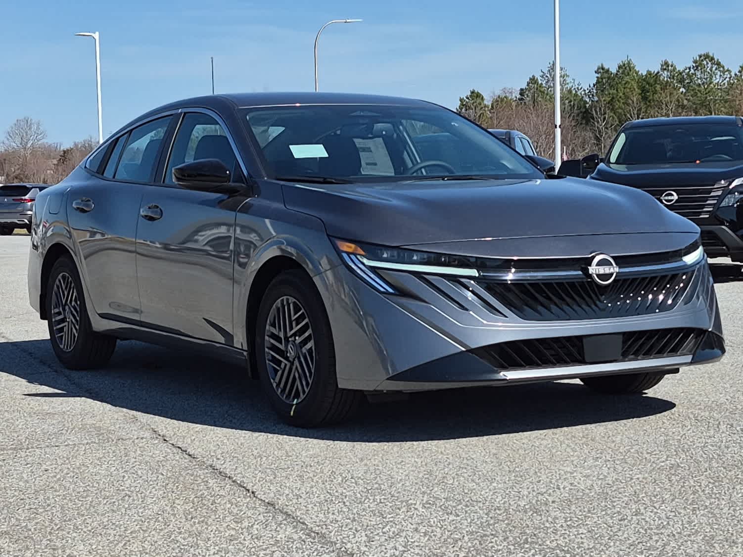 2026 Nissan Sentra SV - Gun Metallic exterior view 2