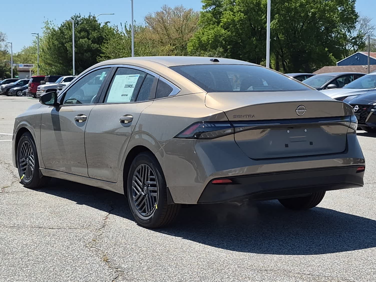 2026 Nissan Sentra SV - Imperial Bronze exterior view 4
