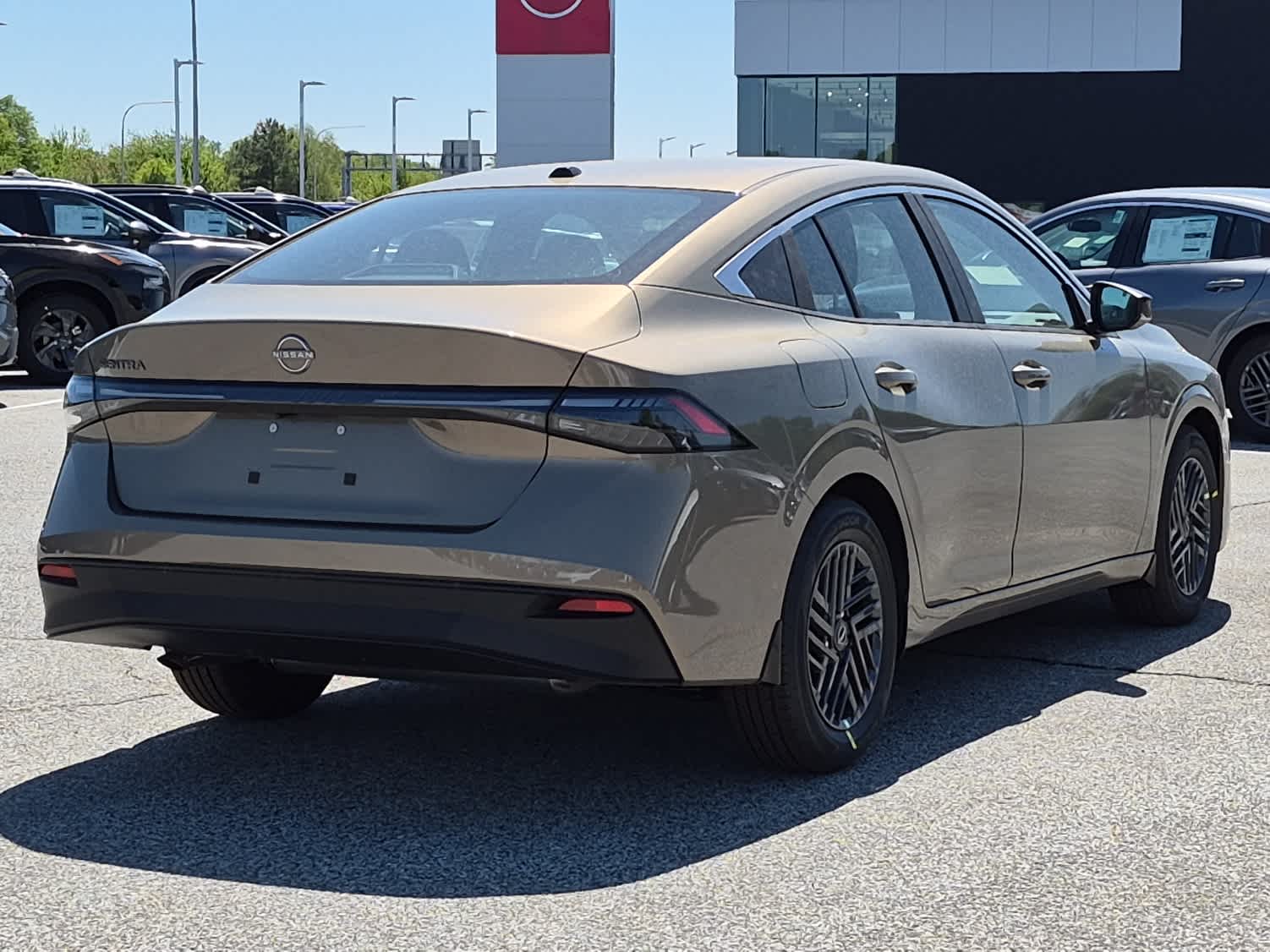 2026 Nissan Sentra SV - Imperial Bronze exterior view 3